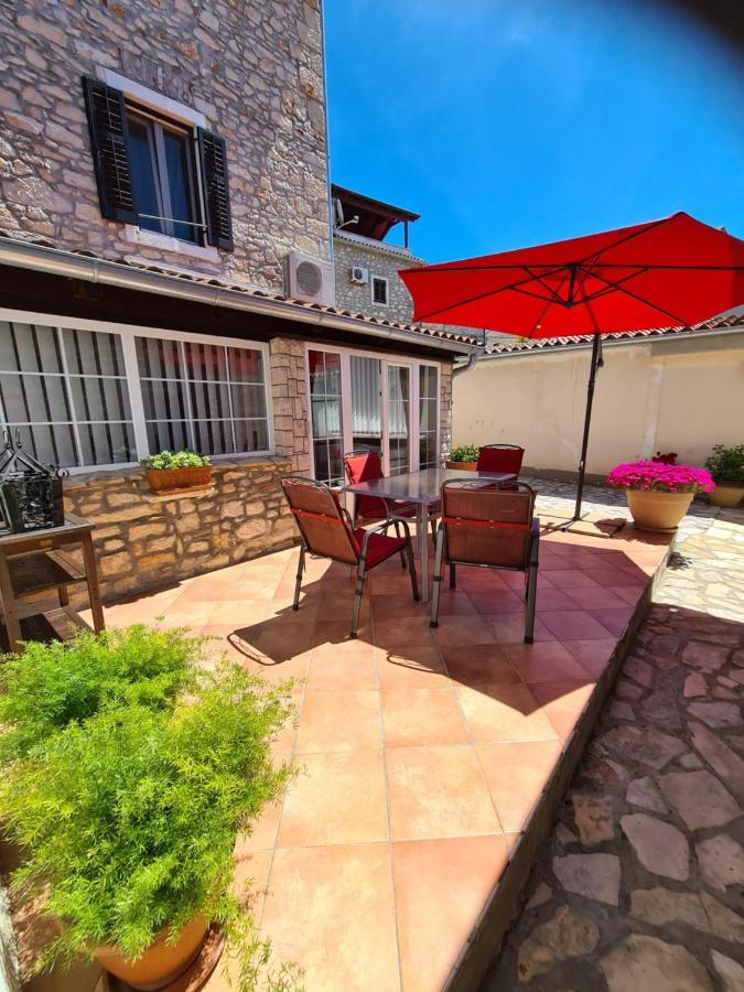 Villa Istrska Kamnita Hisa Soncni Medulin Exterior foto